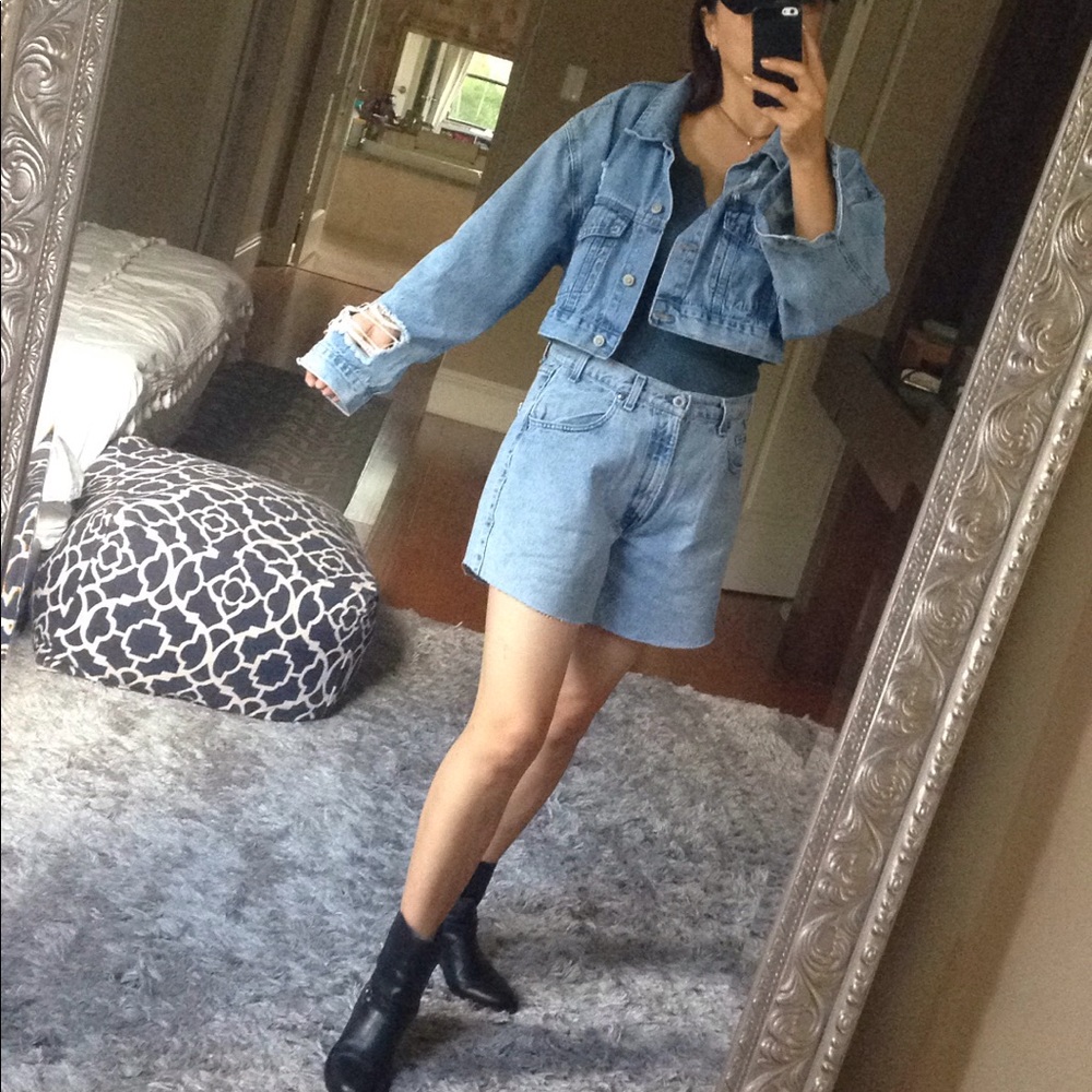 P hot sexy denim jacket 😍❤️ - Picture 2 of 7